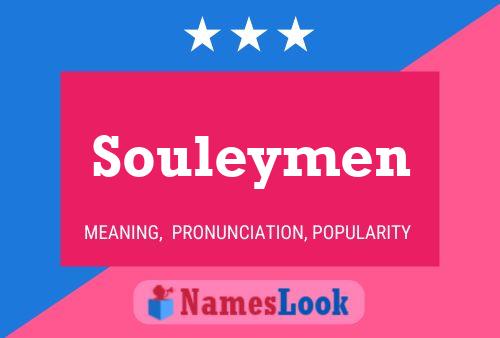 Souleymen Naam Poster