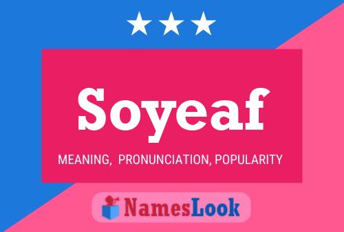 Soyeaf Naam Poster