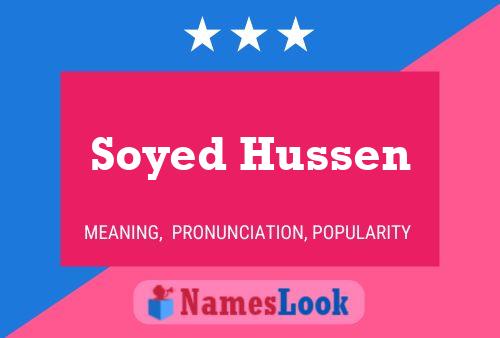 Soyed Hussen Naam Poster