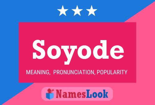 Soyode Naam Poster