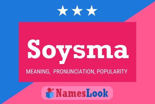 Soysma Naam Poster