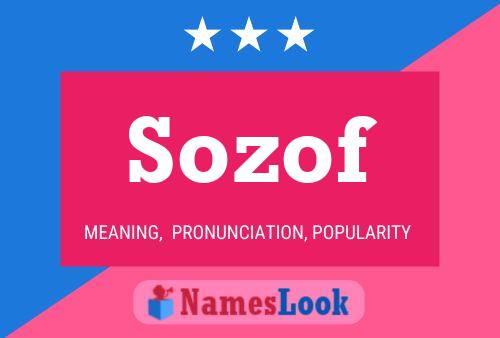 Sozof Naam Poster