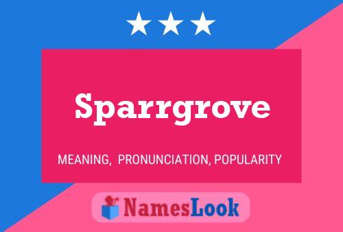 Sparrgrove Naam Poster