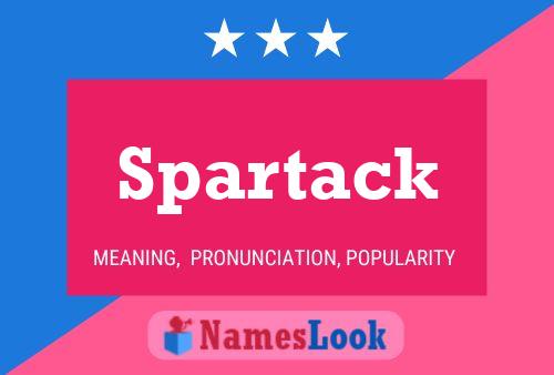 Spartack Naam Poster