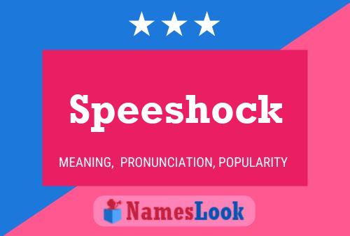 Speeshock Naam Poster