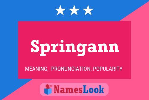 Springann Naam Poster