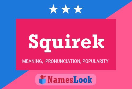 Squirek Naam Poster