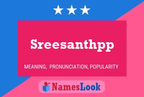 Sreesanthpp Naam Poster