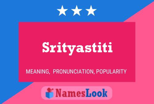 Srityastiti Naam Poster