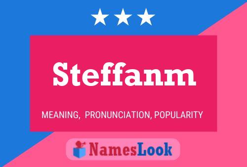 Steffanm Naam Poster