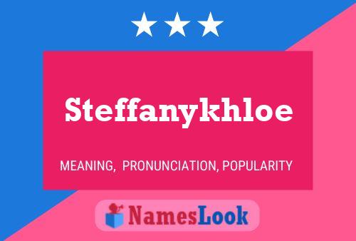 Steffanykhloe Naam Poster