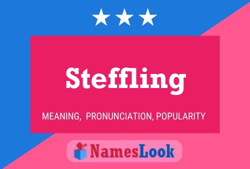 Steffling Naam Poster