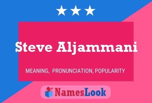 Steve Aljammani Naam Poster