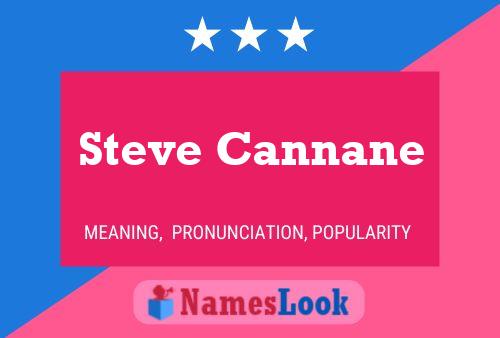 Steve Cannane Naam Poster