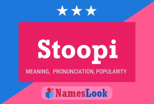 Stoopi Naam Poster