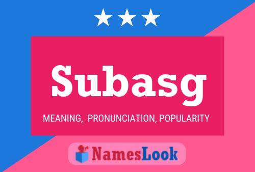 Subasg Naam Poster