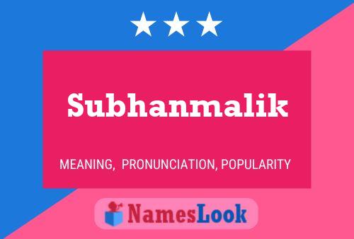 Subhanmalik Naam Poster