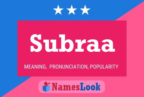 Subraa Naam Poster