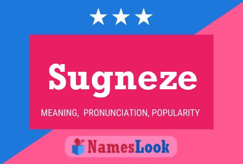 Sugneze Naam Poster