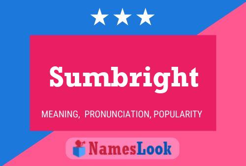 Sumbright Naam Poster