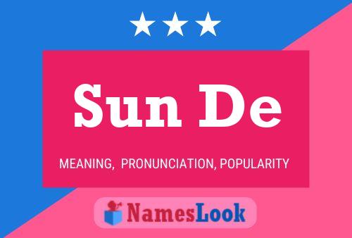 Sun De Naam Poster