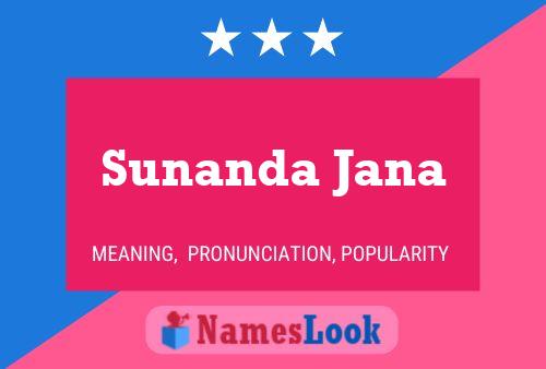 Sunanda Jana Naam Poster