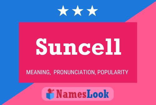 Suncell Naam Poster