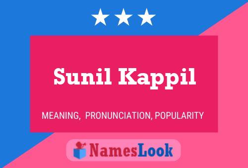 Sunil Kappil Naam Poster