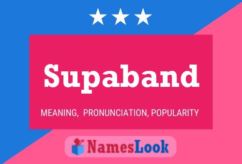 Supaband Naam Poster