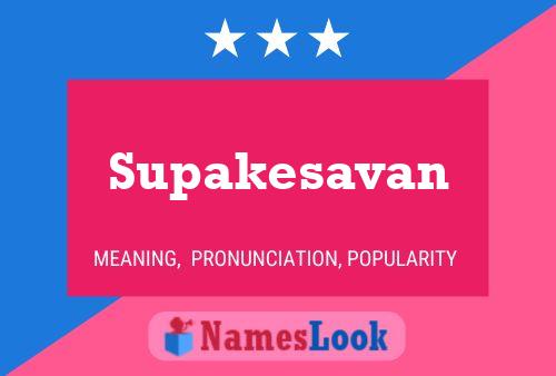 Supakesavan Naam Poster