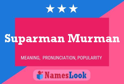 Suparman Murman Naam Poster