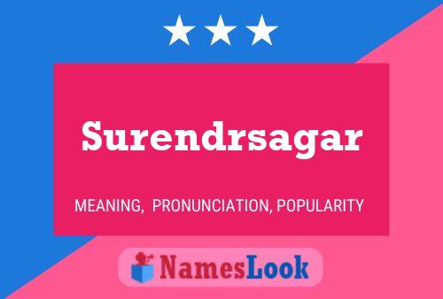 Surendrsagar Naam Poster