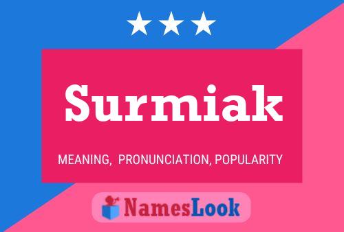 Surmiak Naam Poster