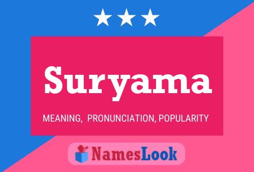 Suryama Naam Poster