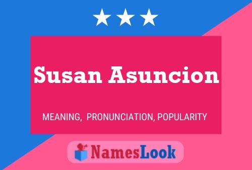 Susan Asuncion Naam Poster