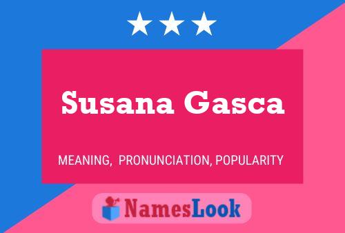 Susana Gasca Naam Poster