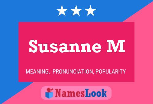 Susanne M Naam Poster