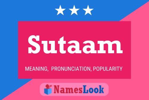 Sutaam Naam Poster