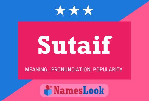 Sutaif Naam Poster