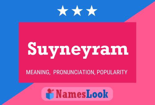 Suyneyram Naam Poster