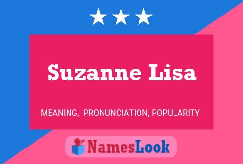 Suzanne Lisa Naam Poster