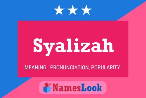 Syalizah Naam Poster