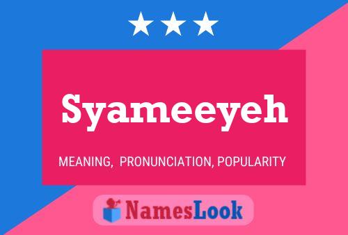 Syameeyeh Naam Poster