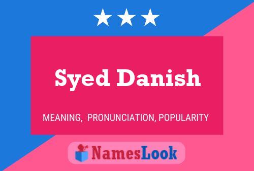 Syed Danish Naam Poster