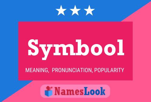 Symbool Naam Poster