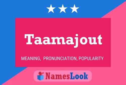 Taamajout Naam Poster