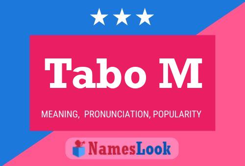 Tabo M Naam Poster