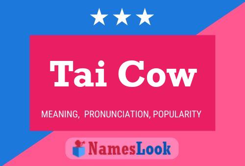 Tai Cow Naam Poster