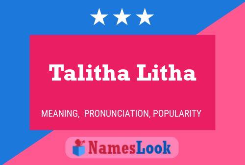 Talitha Litha Naam Poster