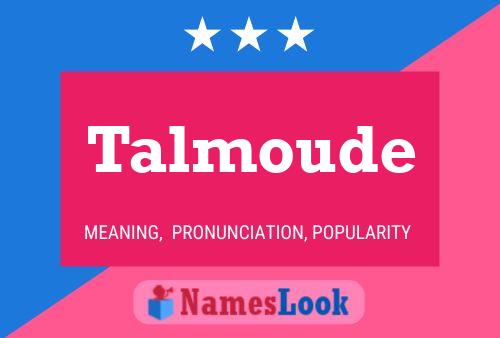 Talmoude Naam Poster